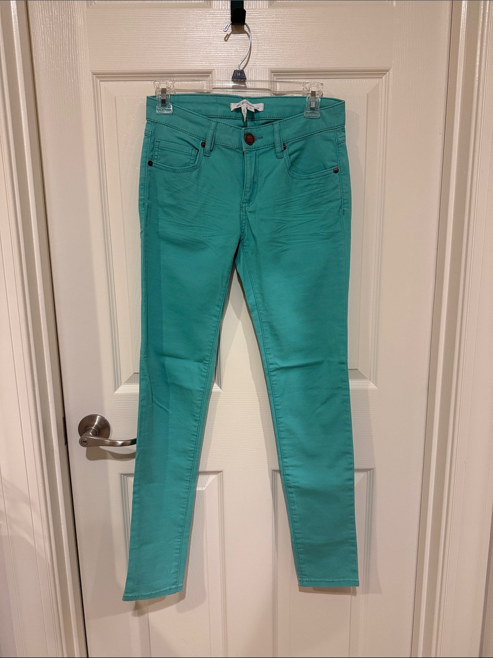 BCBGeneration Teal Slim Jeans